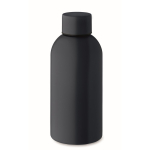 Bouteille monochrome anti-fuite en acier inoxydable recyclé 500 ml couleur bleu marine