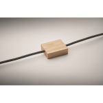 Câble de charge avec détails en bambou et personnalisable 60W couleur bois vue thématique photographique