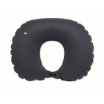 Oreiller de voyage gonflable avec gonfleur et système de dégonflage couleur bleu septième vue