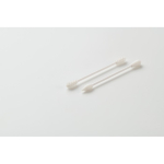 Set de 2 cotons-tiges en silicone réutilisables et lavables couleur beige troisième vue photographique