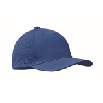 Casquette en polyester avec trous de ventilation et déperlante