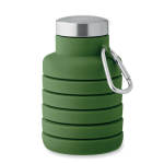 Gourde pliable en silicone avec mousqueton 500ml