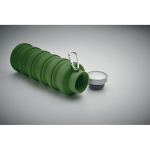 Gourde pliable en silicone avec mousqueton 500ml