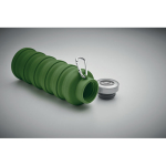 Gourde pliable en silicone avec mousqueton 500ml