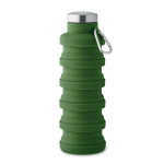 Gourde pliable en silicone avec mousqueton 500ml