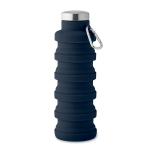Gourde pliable en silicone avec mousqueton 500ml