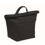 Sac isotherme personnel avec fermeture roll-top et anse de transport couleur noir
