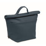 Sac isotherme personnel avec fermeture roll-top et anse de transport couleur bleu