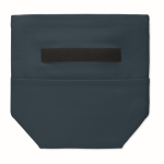 Sac isotherme personnel avec fermeture roll-top et anse de transport couleur bleu septième vue