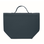 Sac isotherme personnel avec fermeture roll-top et anse de transport couleur bleu huitième vue