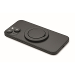 Support magnétique pour téléphone pour une fixation facile couleur noir troisième vue