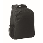 Sac à dos pour ordinateur avec poches frontales et latérales 15 pouces couleur noir