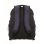 Sac à dos pour ordinateur avec poches frontales et latérales 15 pouces couleur bleu septième vue