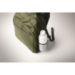 Sac à dos pour ordinateur avec poches frontales et latérales 15 pouces couleur vert militaire quatrième vue photographique