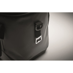 Sac isotherme en toile avec ouverture sur le dessus 40 L couleur gris foncé quatrième vue photographique
