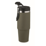 Gobelet à double paroi avec paille, bec et anse de transport 850 ml deuxième vue