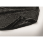 Couverture ou oreiller de voyage avec sangle pour trolley 220 g/m² couleur noir sixième vue photographique
