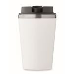 Gobelet à double paroi avec revêtement intérieur en céramique 350 ml couleur blanc cinquième vue