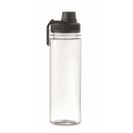 Bouteille transparente RPET avec couvercle et anse de transport 750 ml couleur noir septième vue