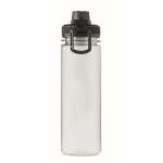 Bouteille transparente RPET avec couvercle et anse de transport 750 ml couleur noir neuvième vue