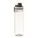 Bouteille transparente RPET avec couvercle et anse de transport 750 ml couleur blanc