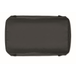 Grand sac en toile avec bandoulière ajustable et amovible couleur noir dixième vue