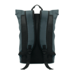 Sac à dos roll-top bande réfléchissante imperméable 15 pouces