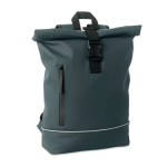 Sac à dos roll-top bande réfléchissante imperméable 15 pouces