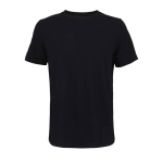 T-shirt unisexe en coton Cotton USA™ SOL'S couleur noir troisième vue