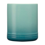 Tasse en céramique avec effet dégradé en couleur 330 ml couleur turquoise vue latérale