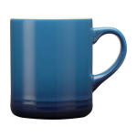 Tasse en céramique avec effet dégradé en couleur 330 ml couleur bleu roi deuxième vue frontale