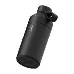 Bouteille en acier inoxydable recyclé double paroi 750 ml Ocean Bottle couleur noir