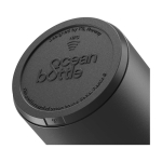Bouteille en acier inoxydable recyclé double paroi 750 ml Ocean Bottle couleur noir vue détail 1
