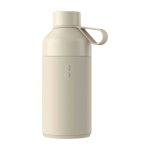 Bouteille en acier inoxydable recyclé double paroi 750 ml Ocean Bottle couleur sable deuxième vue frontale