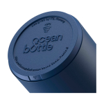 Bouteille en acier inoxydable recyclé double paroi 750 ml Ocean Bottle couleur bleu marine vue détail 1