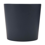 Tasse en céramique avec finition mate et anse carrée 370 ml couleur bleu marine deuxième vue