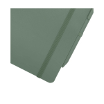Cahier à couverture rigide en plastique recyclé A5 pages lignées couleur vert pastel vue détail 1