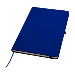 Cahier avec coins arrondis et couverture souple A5 pages lignées couleur bleu marine