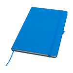 Cahier avec coins arrondis et couverture souple A5 pages lignées couleur bleu ciel