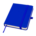 Carnet à couverture rigide avec toucher doux A6 pages lignées couleur bleu roi