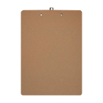 Porte-bloc en fibre de densité moyenne avec clip de fixation couleur naturel deuxième vue arrière