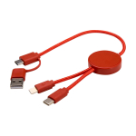 Câble de charge rapide en plastique recyclé synchronisation 5 en 1 troisième vue