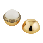 Baume à lèvres à la vanille avec boîtier extérieur brillant FPS 15 couleur jaune