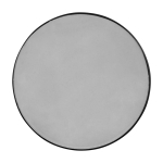 Baume à lèvres parfum vanille avec miroir intérieur FPS 15 couleur argenté troisième vue frontale