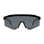 Lunettes de soleil sport facilement adaptables et élégantes couleur noir deuxième vue frontale
