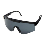 Lunettes de soleil sport facilement adaptables et élégantes couleur noir