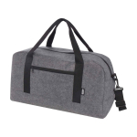 Pochette multiusage en feutre recyclé de qualité avec sangles couleur gris foncé