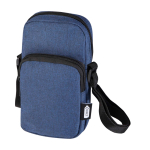 Housse pour mobile en polyester recyclé avec sangles ajustables couleur bleu marine