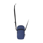 Housse pour mobile en polyester recyclé avec sangles ajustables couleur bleu marine troisième vue