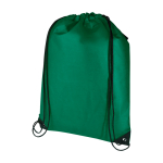 Sac à dos à cordon en non-tissé durable et résistant à la déchirure 5L couleur vert